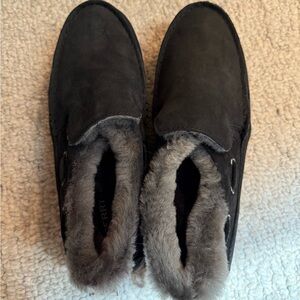 New Sperry Fur Lined Loafers Sz 9